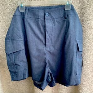 Shein Curve Grey Shorts Size 1XL
